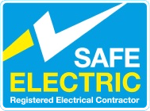 Dermot Byrne Electrical are endorsed under Safe Electric meaning that we are both registered and insured  and we will issue you with a certificate to show that the work is of an approved standard