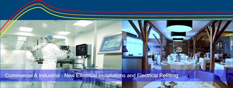 Commercial & Industrial Electrics - New electrical installations, electrical refitting & data cabling - Limerick Electricans